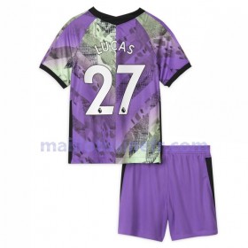 Maillot de Foot Tottenham Hotspur Lucas Moura 27 Troisième 2021-22 - Enfant